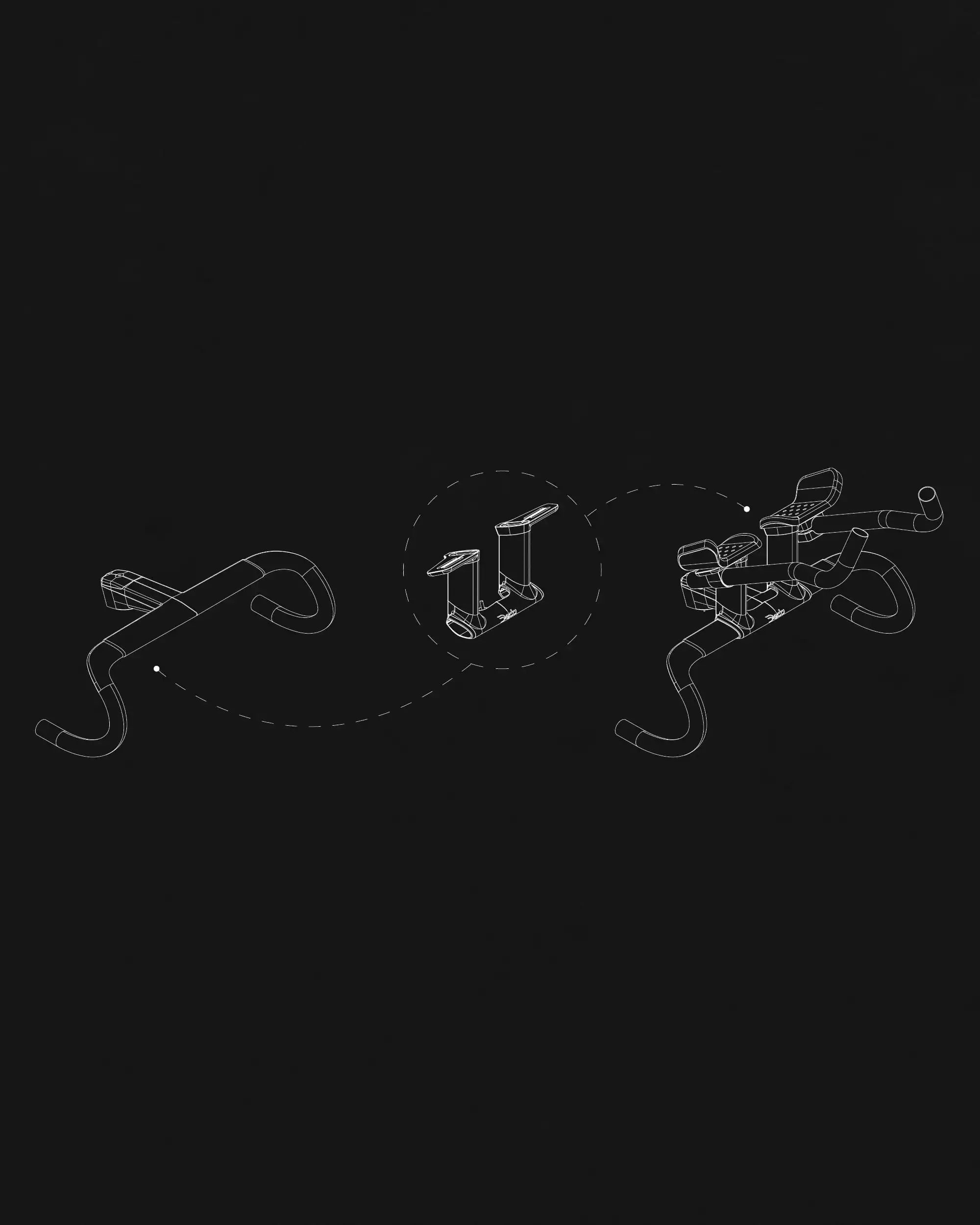 Support de Prolongateurs DEDA TT314 CLIP-ON - Image 16