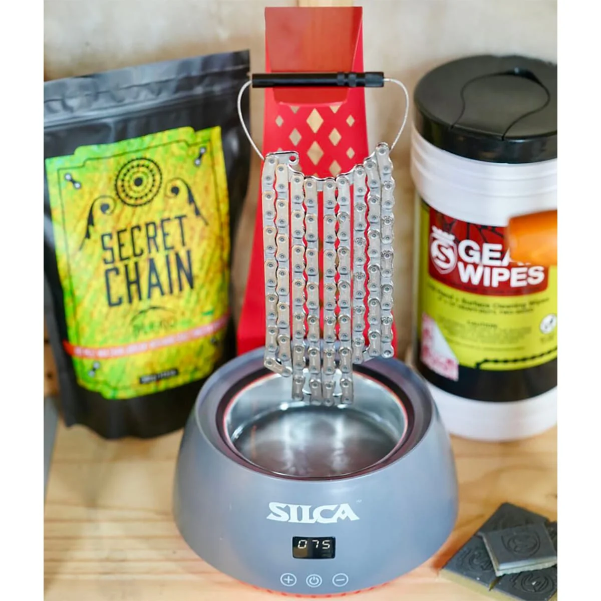 Système Chauffe Cire pour Chaîne SILCA CHAIN WAXING SYSTEM - Image 2