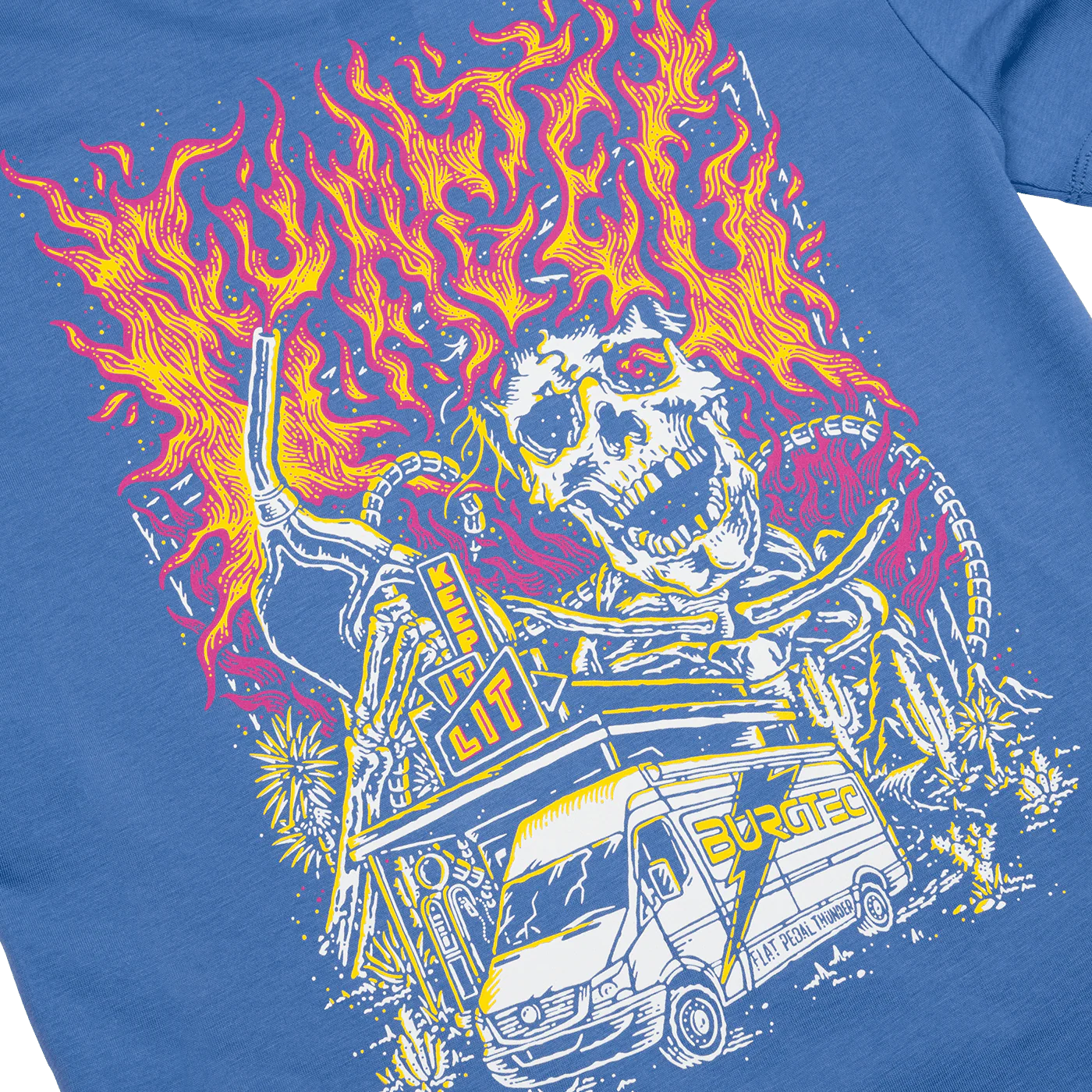T-Shirt BURGTEC KEEP IT LIT Junior - Image 3