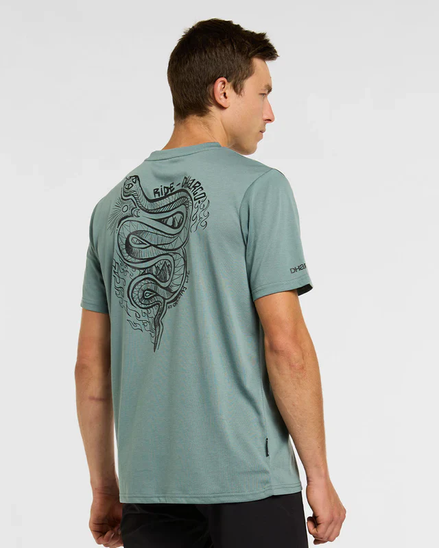Maillot DHARCO TECH TEE ENVY Manches Courtes Vert - Image 3