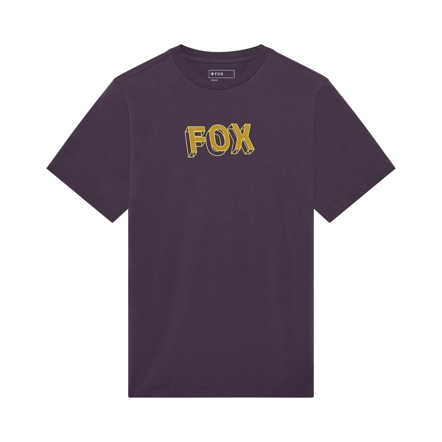 T-Shirt FOX IMAGE PRINT 195 ORIGINAL Manches courtes Violet Plum Perfect