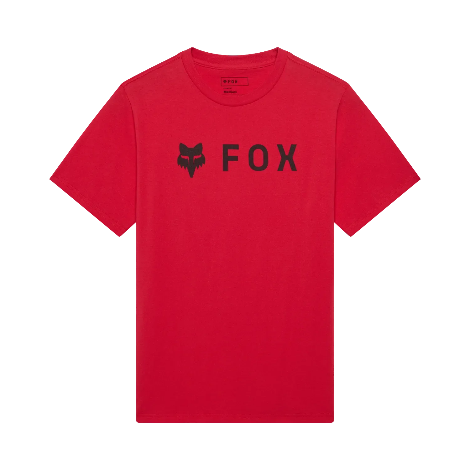 T-Shirt FOX ABSOLUTE 195 ORIGINAL Manches Courtes Rouge Flamme