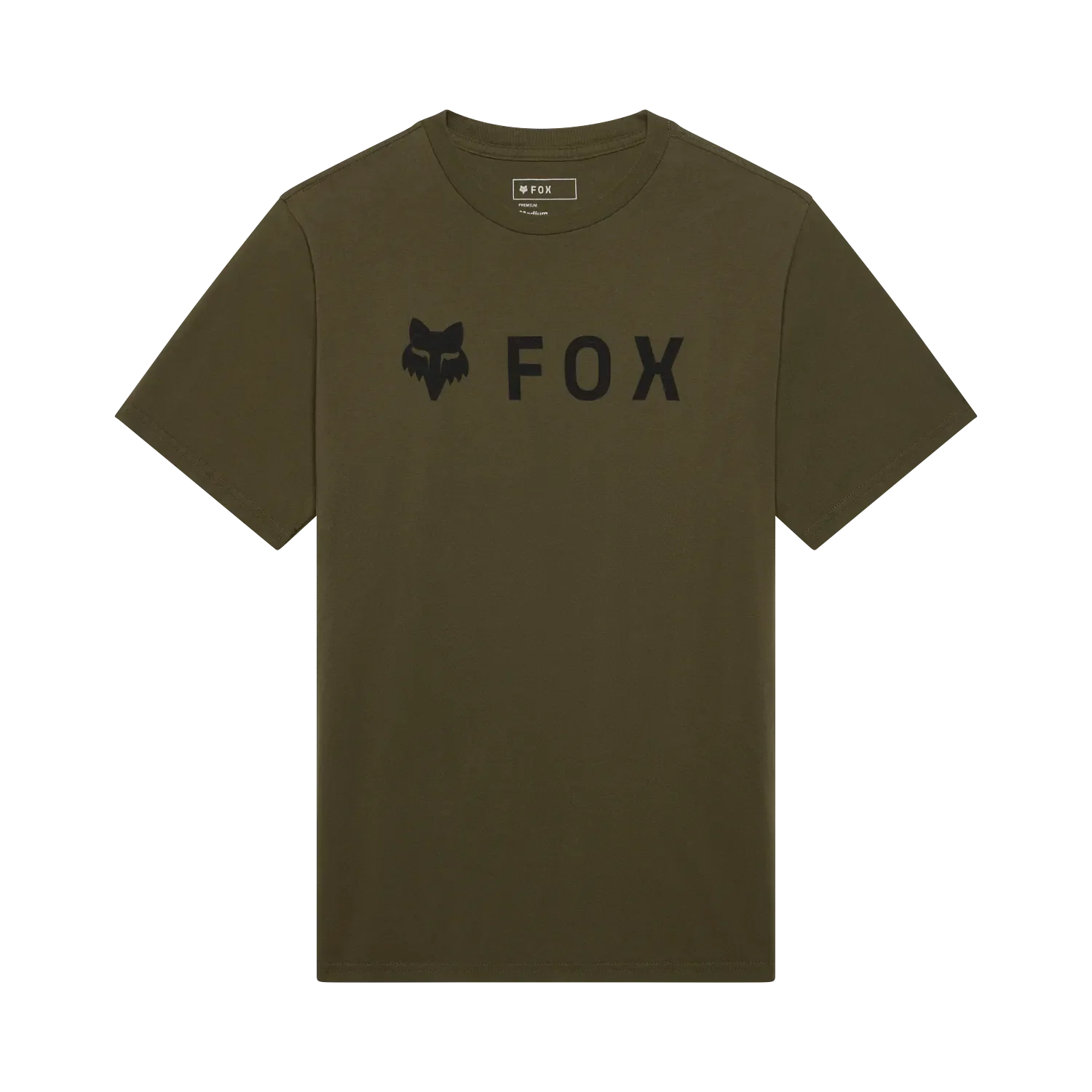 T-Shirt FOX ABSOLUTE 195 ORIGINAL Manches Courtes Vert Olive