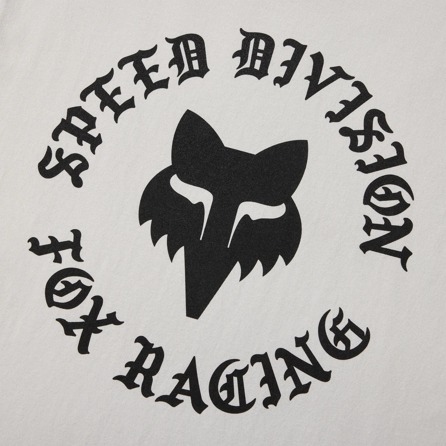 T-Shirt FOX BADGE 195 ORIGINAL Manches Courtes Light Grey - Image 4