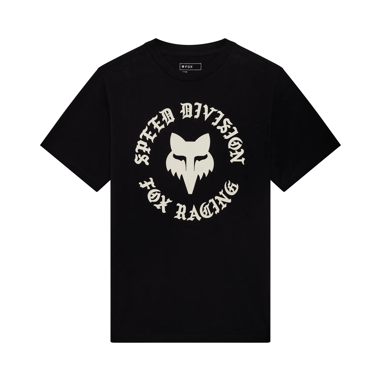T-Shirt FOX BADGE 195 ORIGINAL Manches Courtes Noir