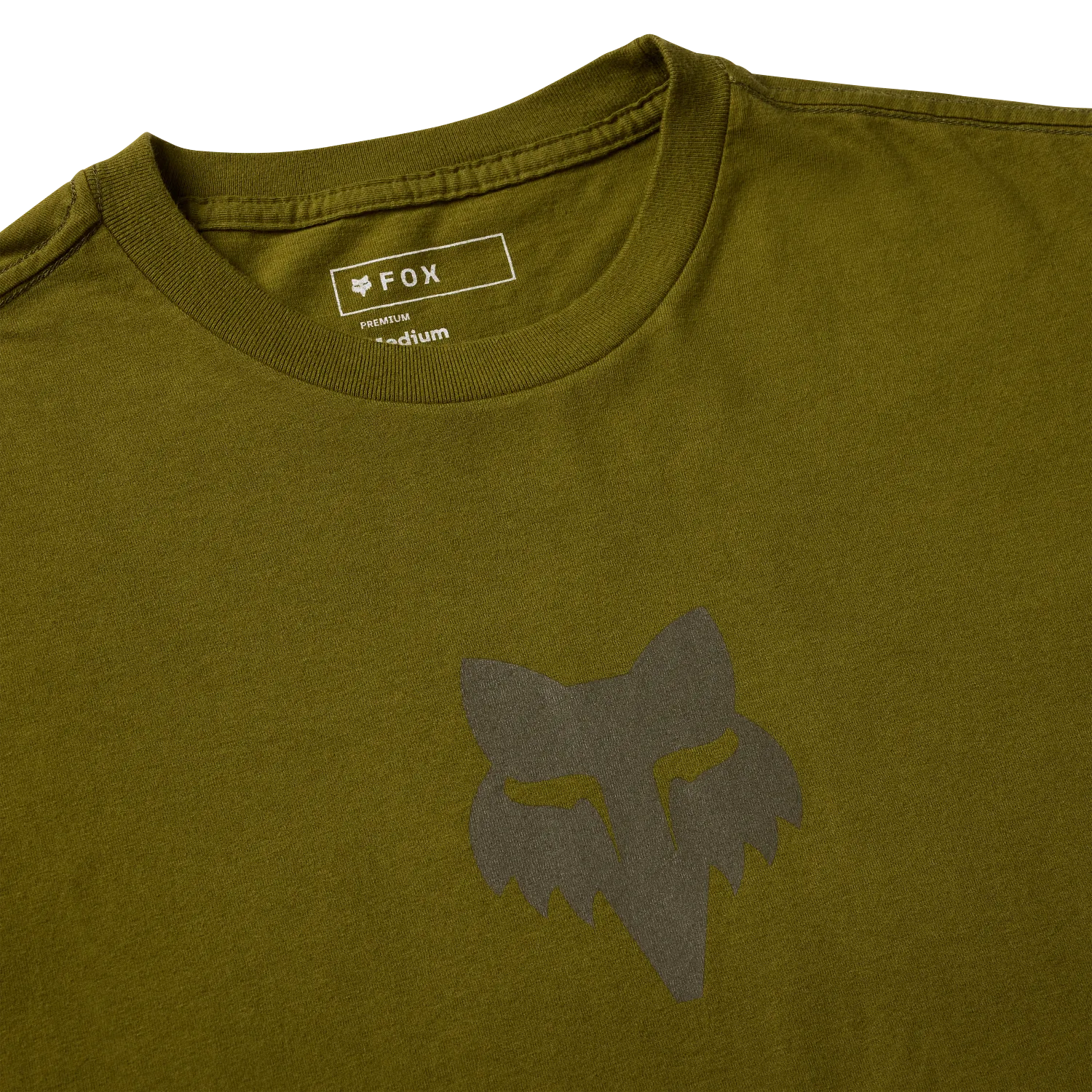 T-Shirt FOX HEAD 195 ORIGINAL Manches Courtes Vert Army - Image 3