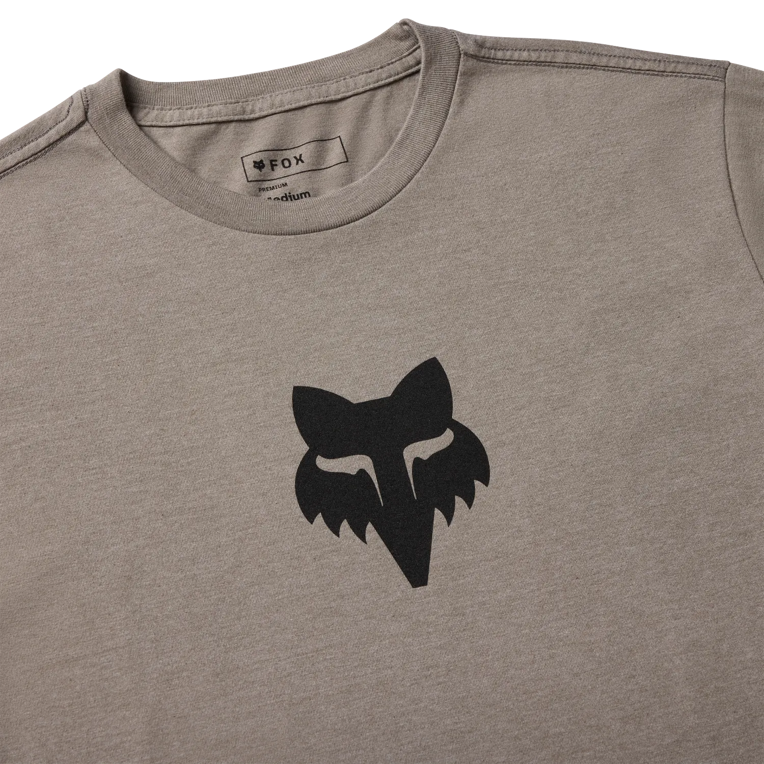 T-Shirt FOX HEAD 195 ORIGINAL Manches Courtes Gris Graphite - Image 3