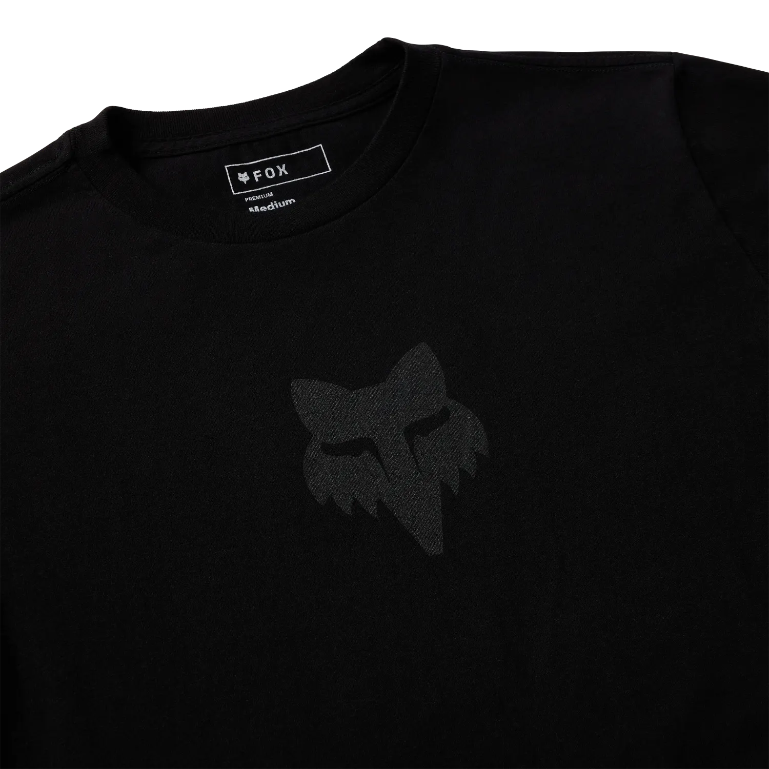T-Shirt FOX HEAD 195 ORIGINAL Manches Courtes Noir - Image 3