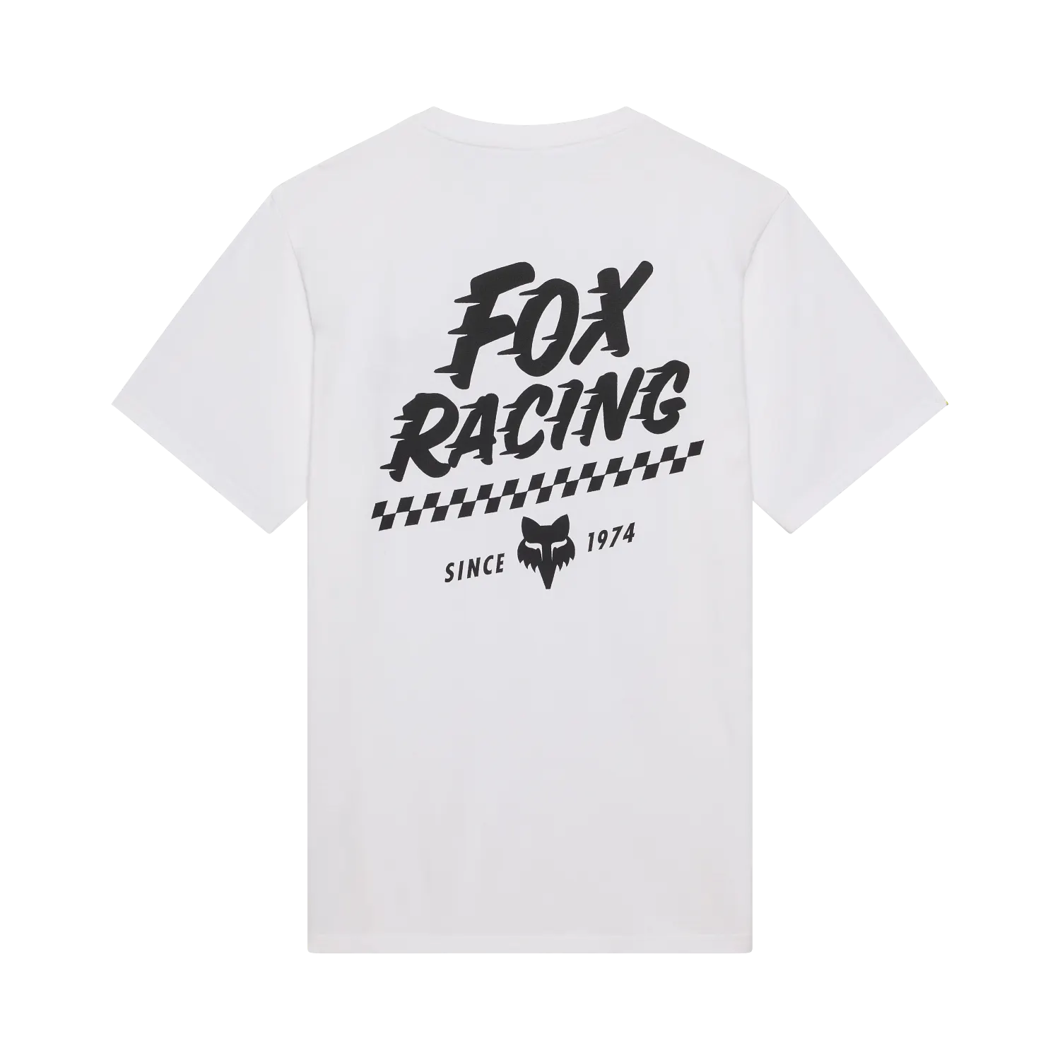 T-Shirt FOX SPEED 195 ORIGINAL Manches Courtes Blanc - Image 2