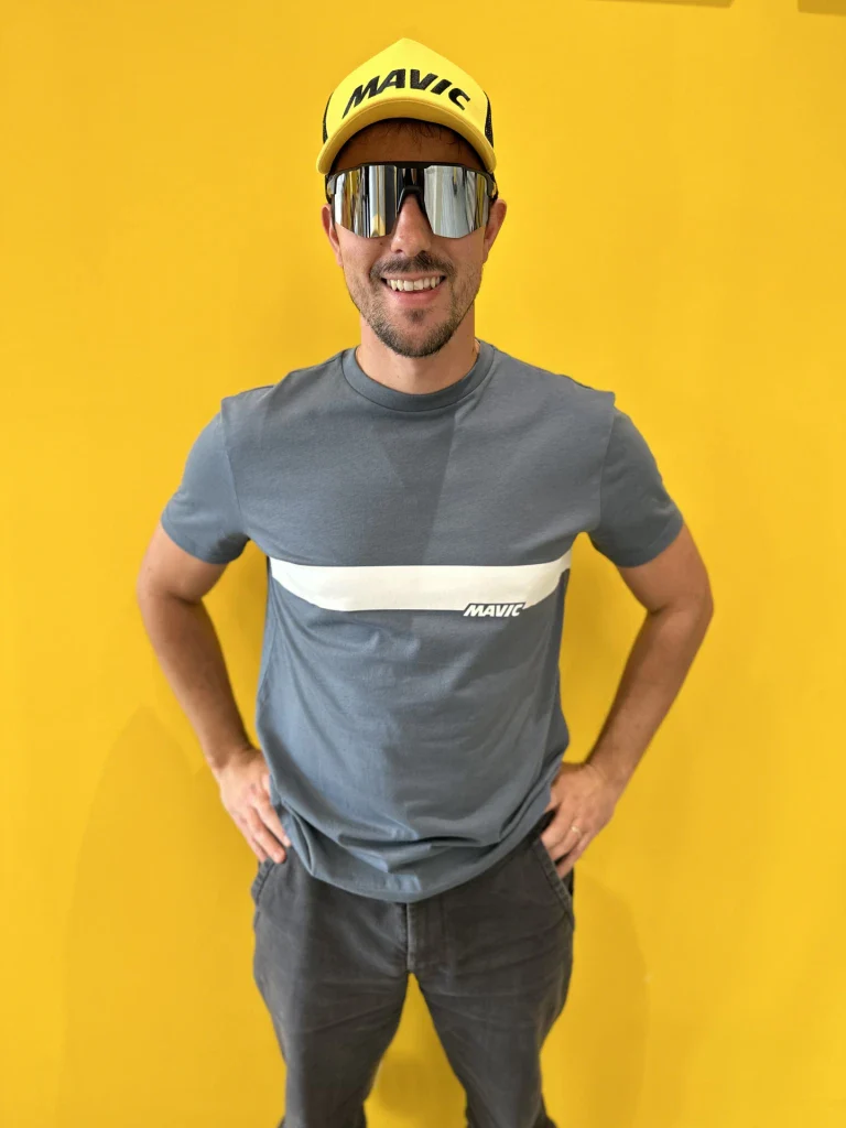T-Shirt MAVIC CORPORATE STRIPE Bleu - Image 3