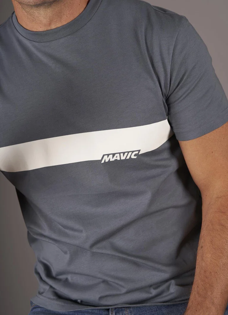 T-Shirt MAVIC CORPORATE STRIPE Bleu - Image 5