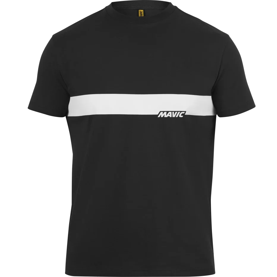 T-Shirt MAVIC CORPORATE STRIPE Noir