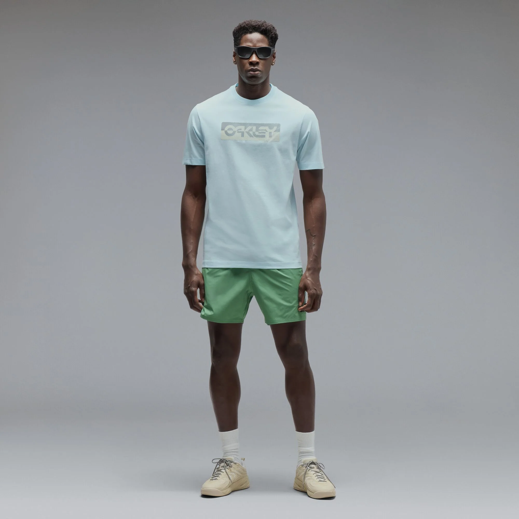 T-Shirt OAKLEY DUALITY B1B Bleu Frost - Image 5