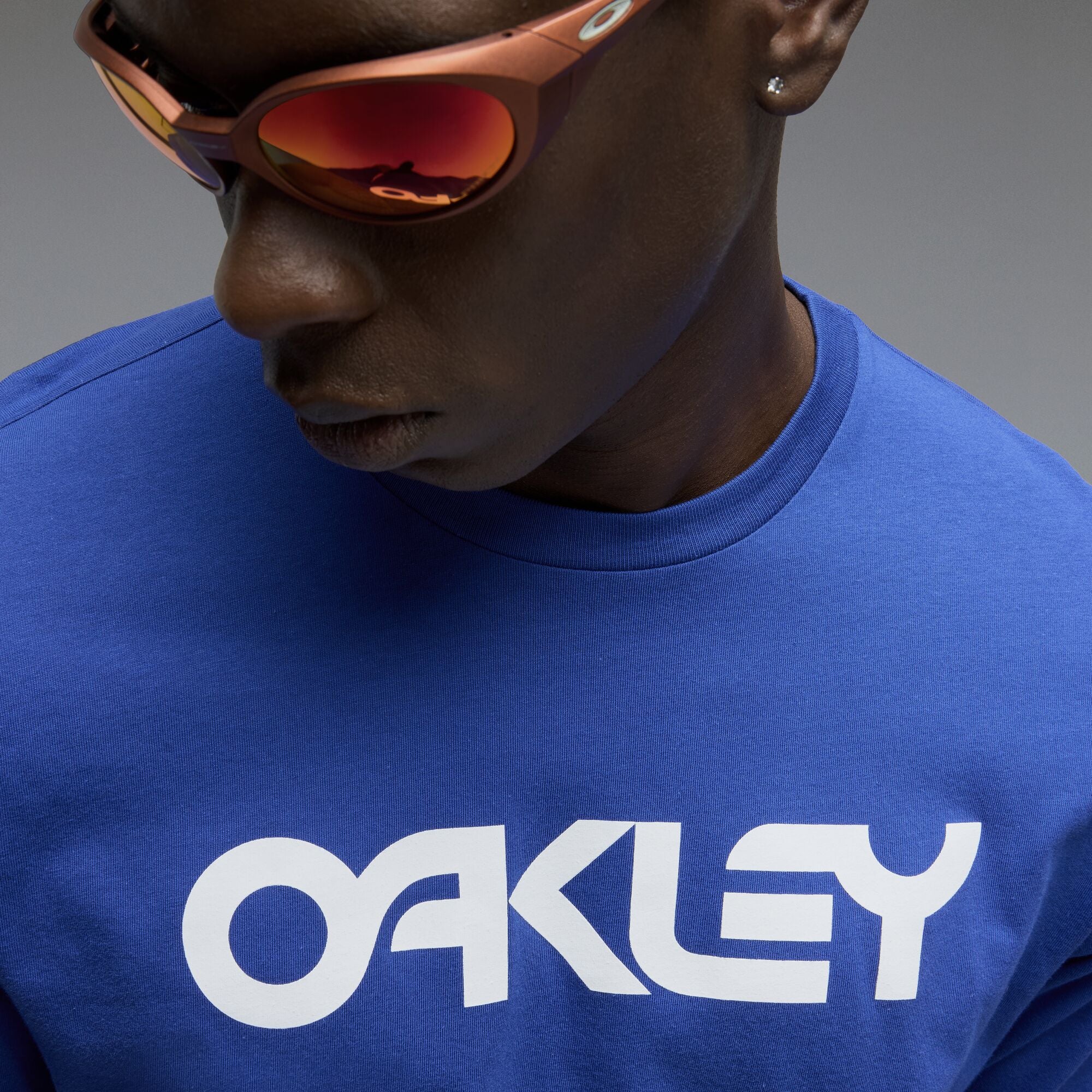 T-Shirt OAKLEY MARK II 2.0 Manches Longues Electric Blue - Image 5