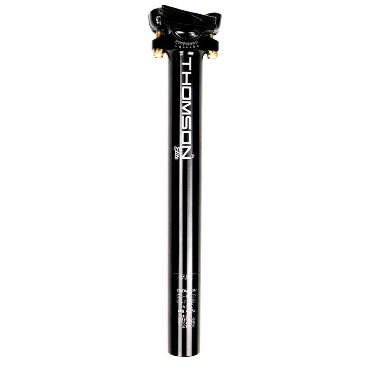 Tige de Selle THOMSON ELITE Aluminium Droite Noir - Image 2