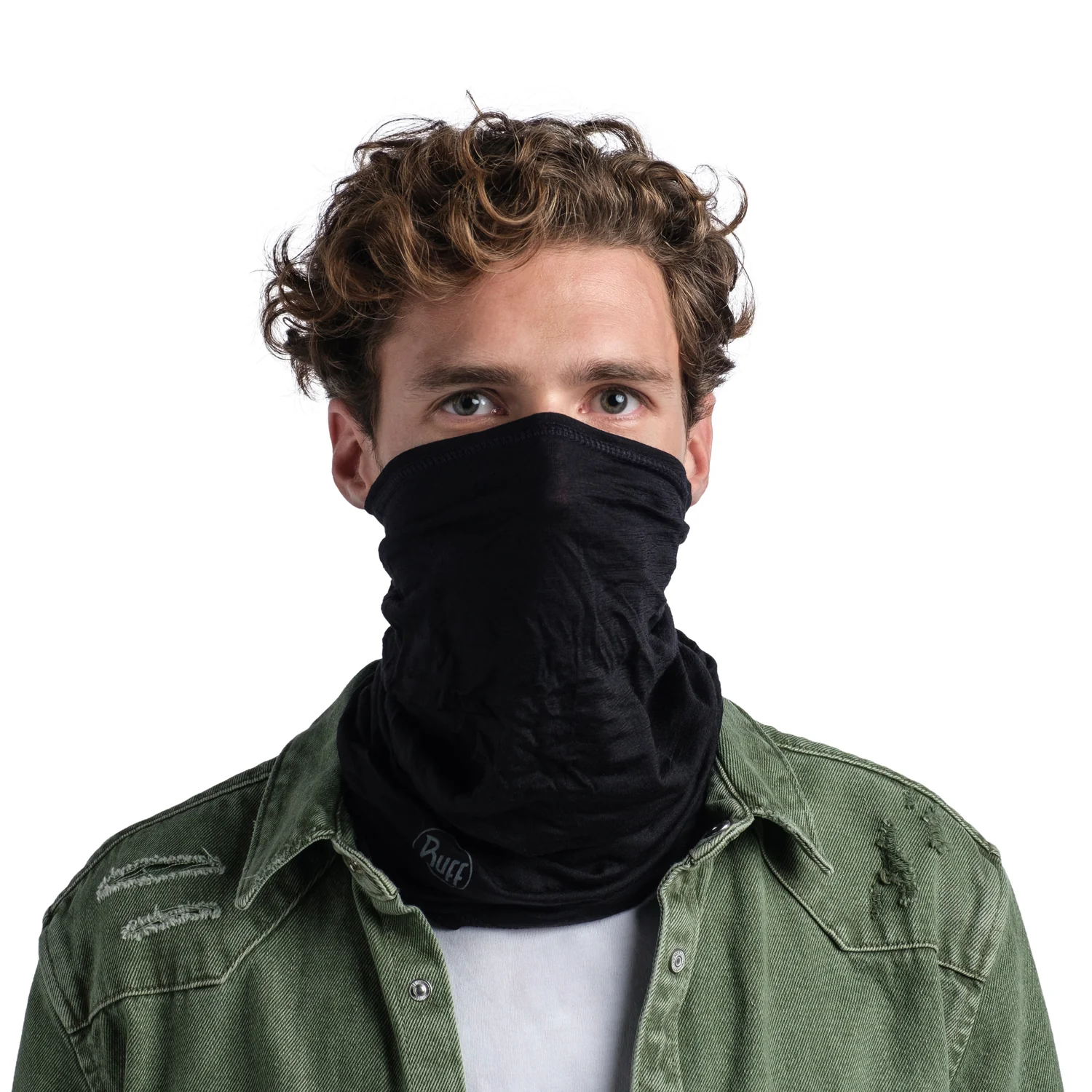 Tour de Cou BUFF MERINO LIGHTWEIGHT Noir - Image 3