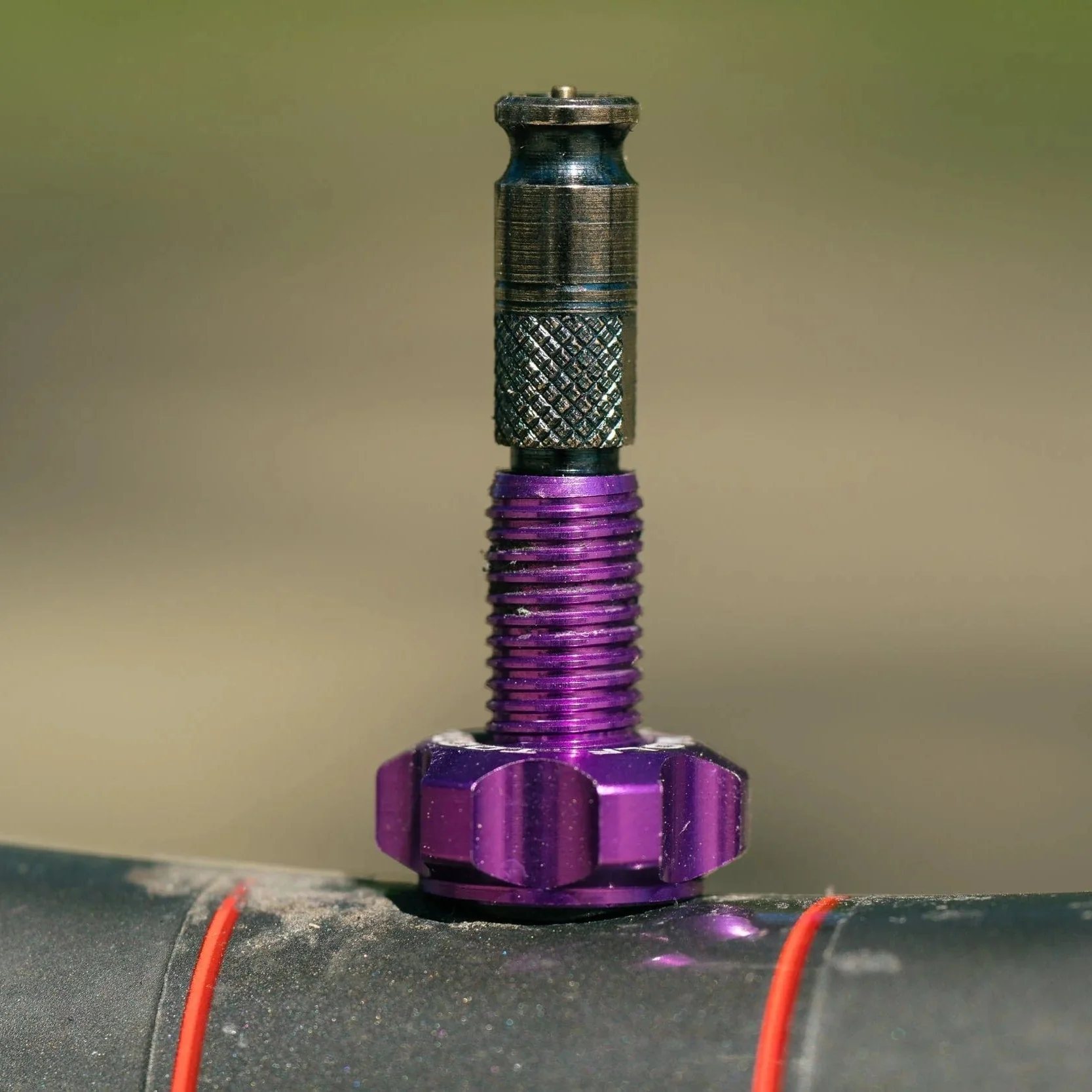 Lot de 2 Valves Tubeless WOLF TOOTH CLIK VALVE Ultraviolet Purple - Image 2