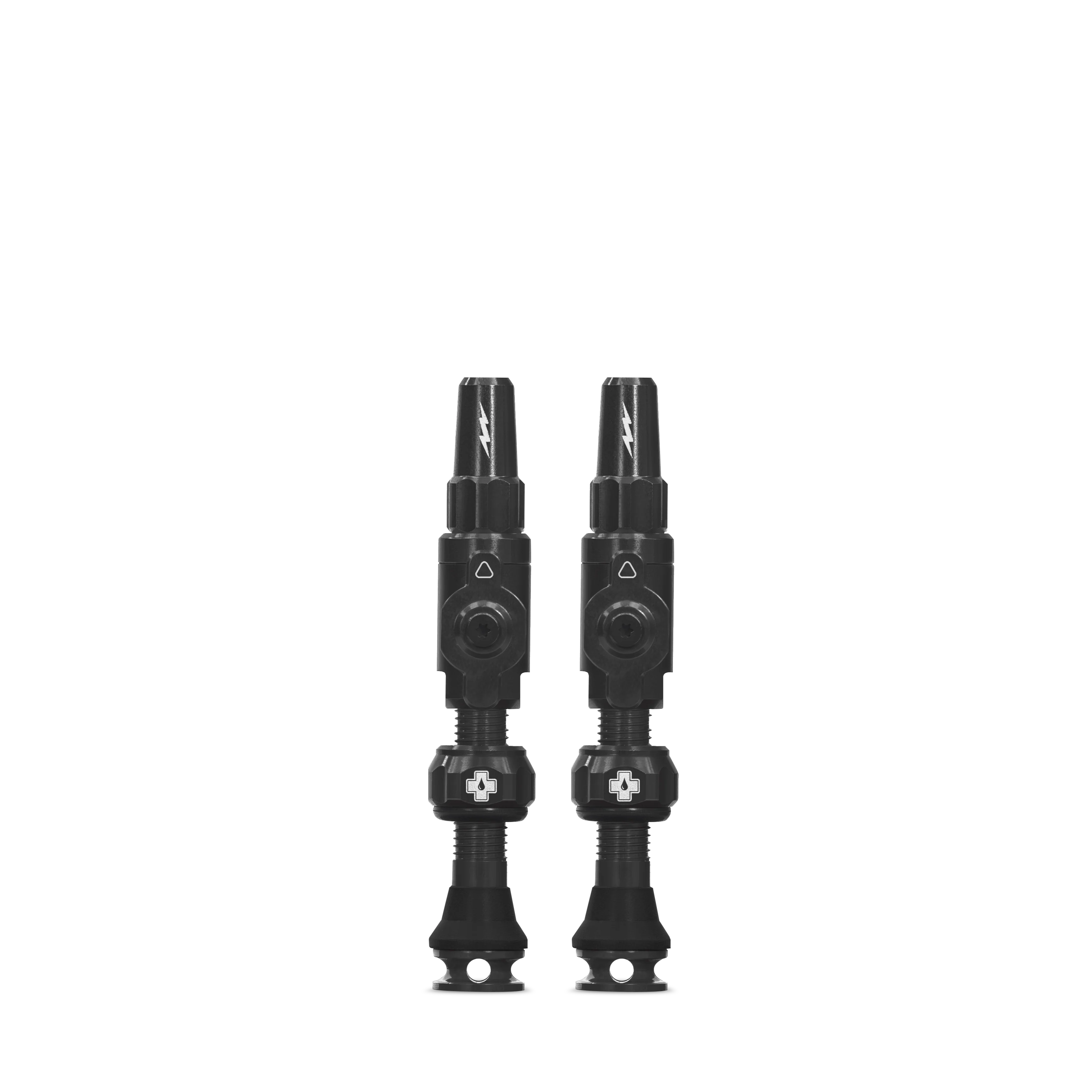 Valves Tubeless MUC-OFF Big Bore Lite (Presta) Médium Noir