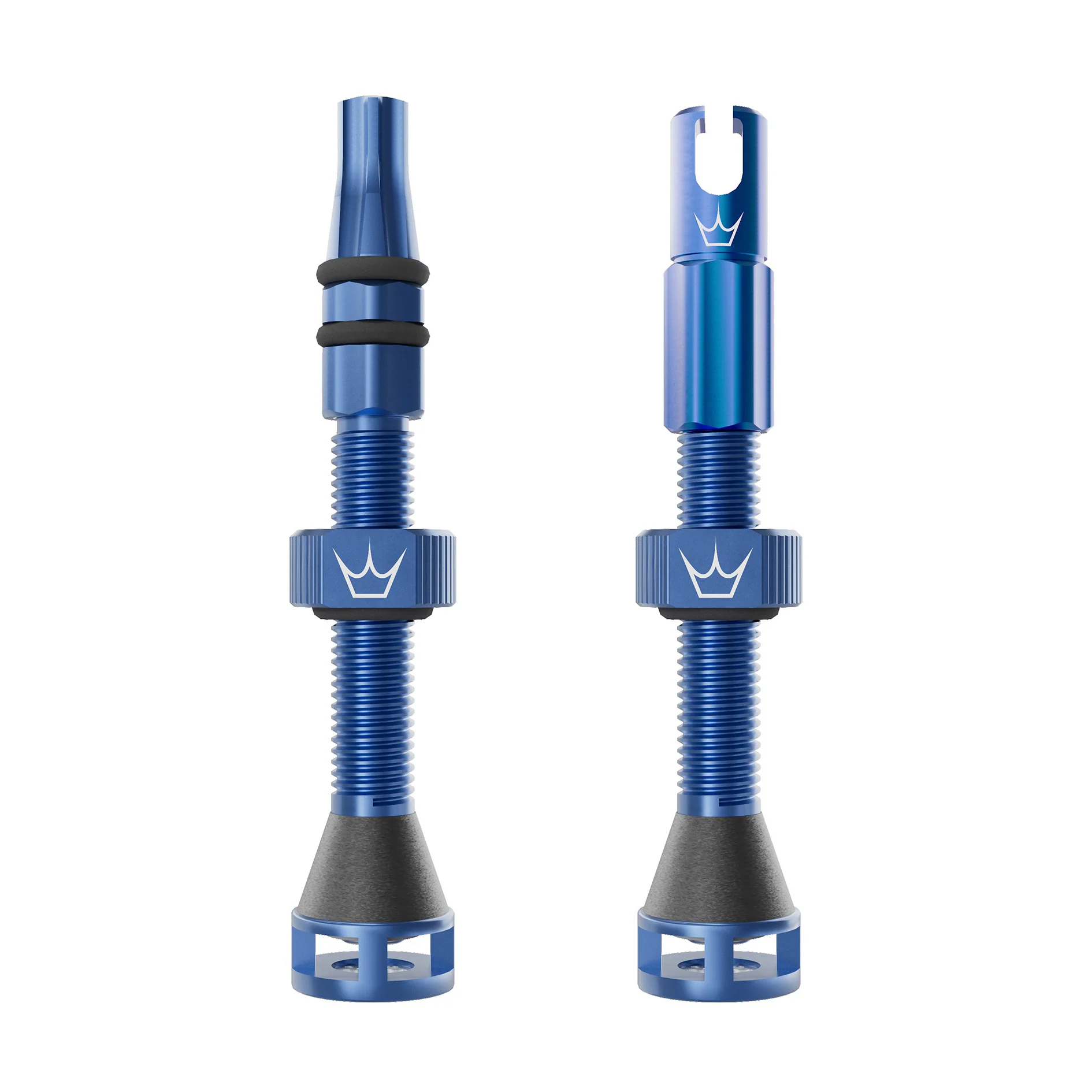 Valves Tubeless PEATY'S HOLESHOT FAST FLOW 60mm (x2) Bleu