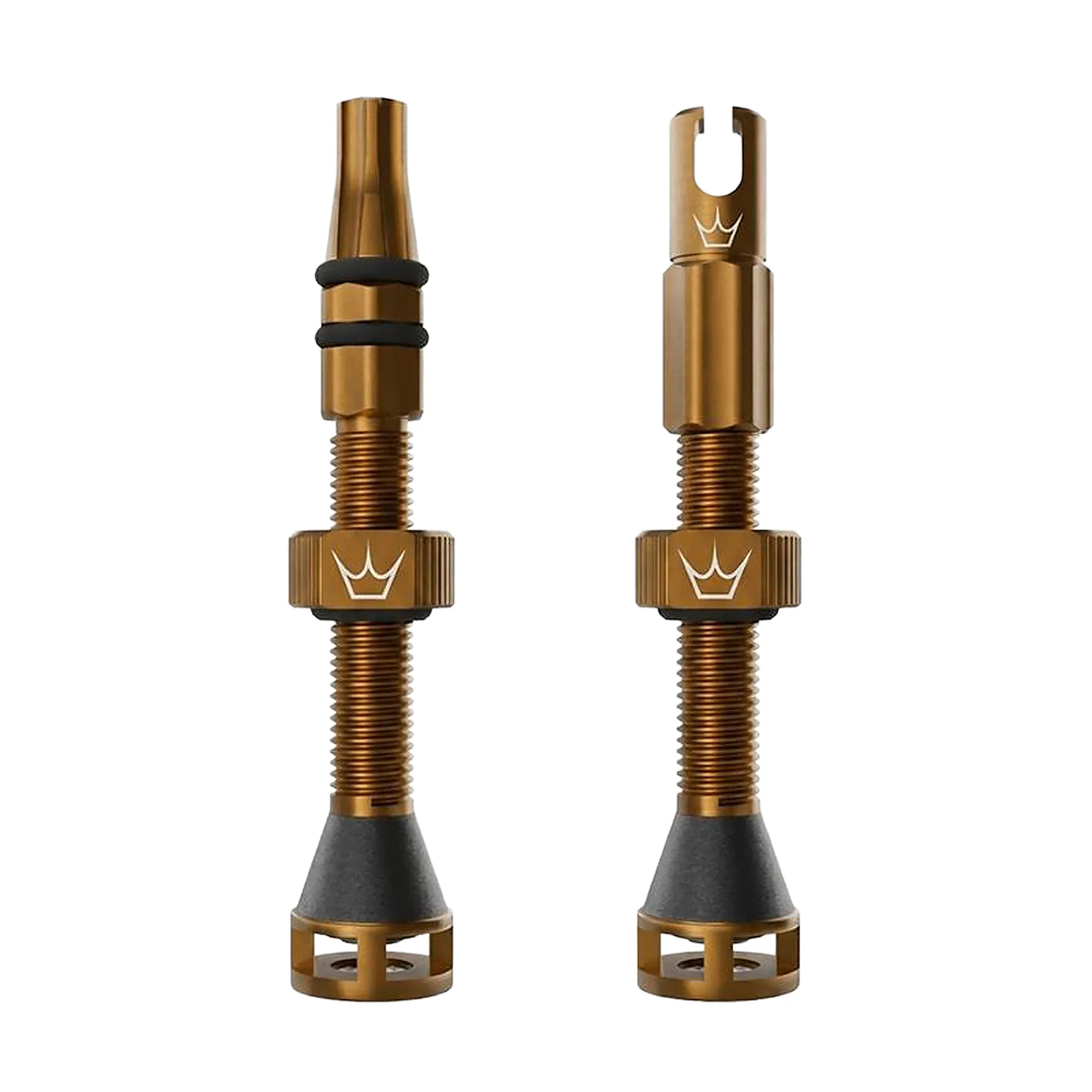 Valves Tubeless PEATY'S HOLESHOT FAST FLOW 60mm (x2) Bronze