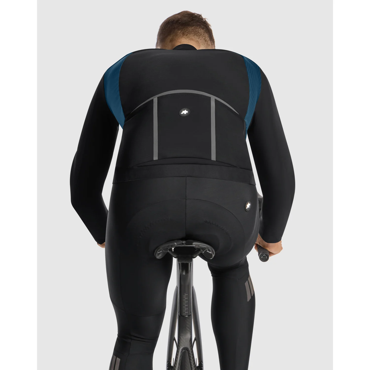 Veste ASSOS EQUIPE R HABU WINTER S11 Petrol Blue - Image 6