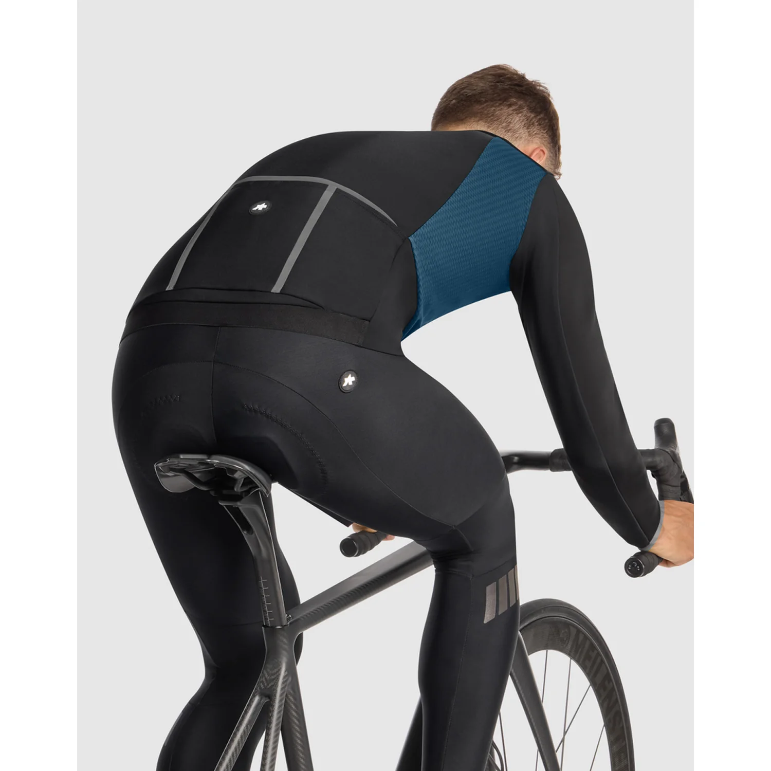 Veste ASSOS EQUIPE R HABU WINTER S11 Petrol Blue - Image 8