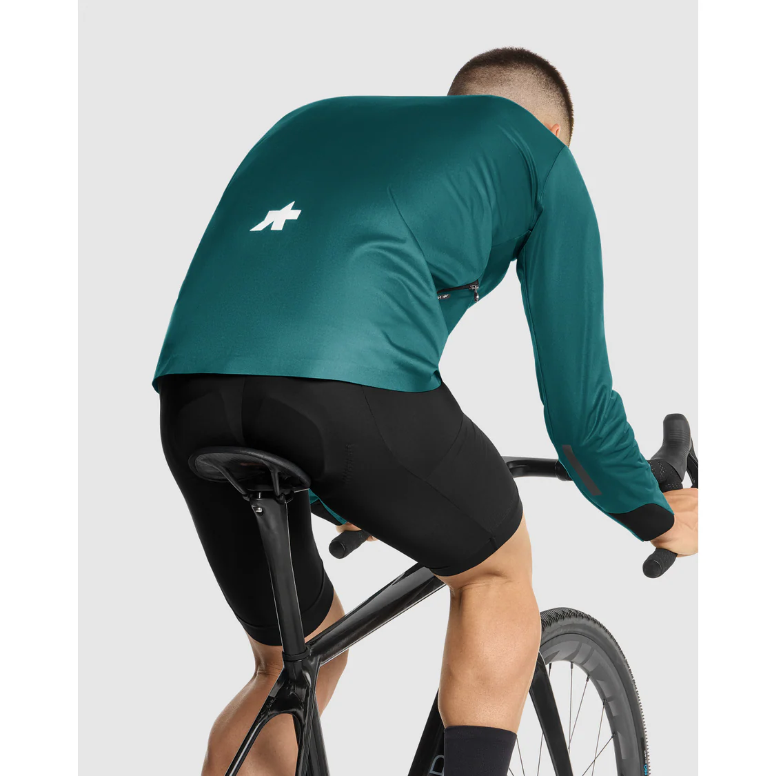 Veste ASSOS TACTICA RAIN T5 Foundation Green - Image 6