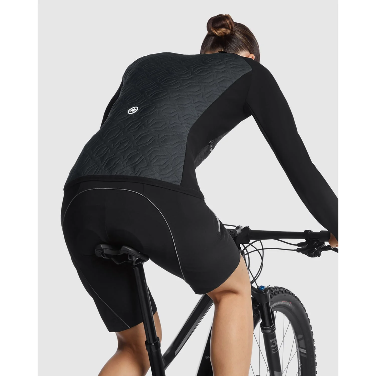 Veste ASSOS TRAIL STEPPENWOLF SPRING FALL T3 Femme Gris - Image 7