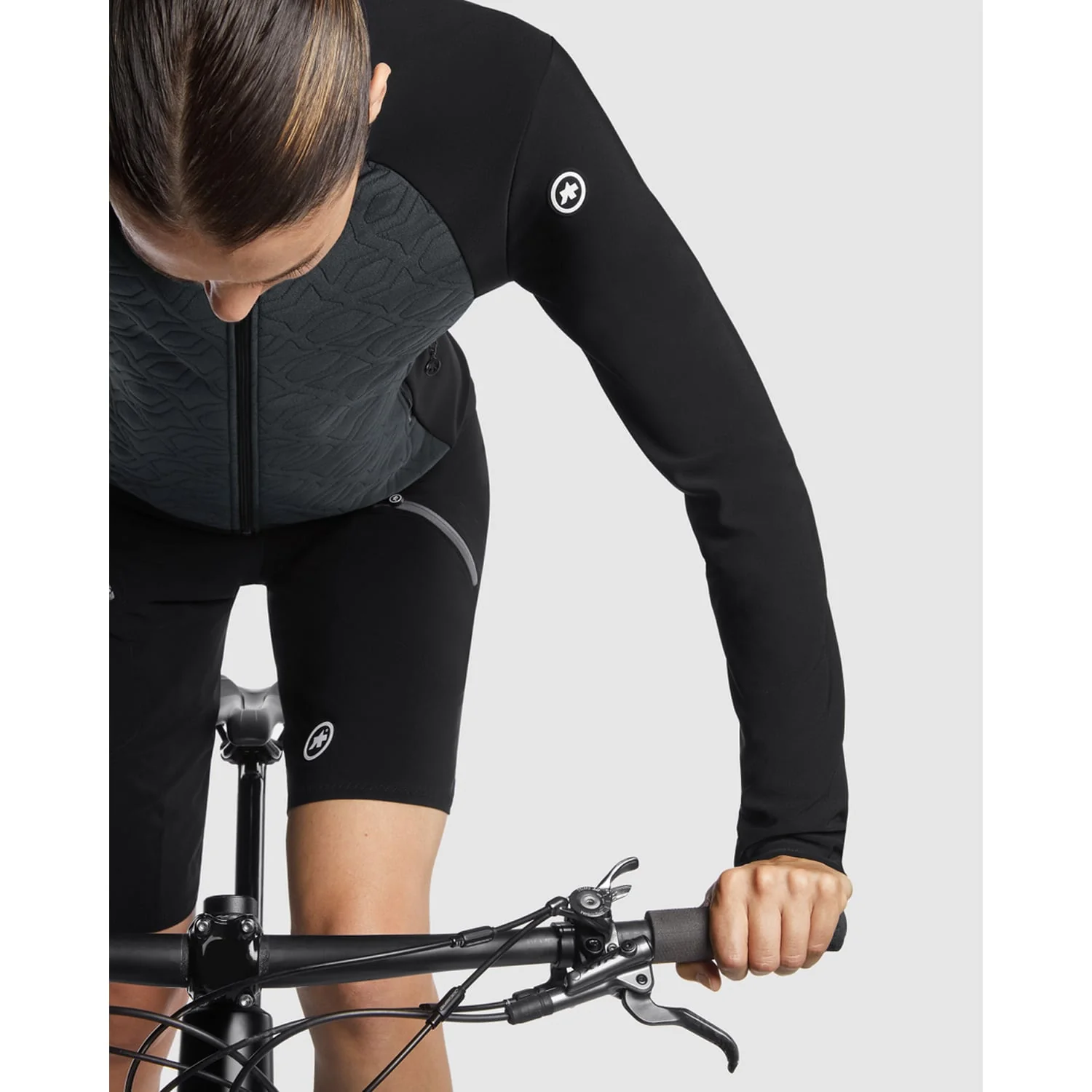 Veste ASSOS TRAIL STEPPENWOLF SPRING FALL T3 Femme Gris - Image 8