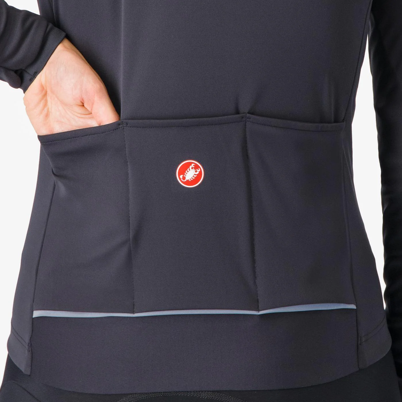 Veste CASTELLI ALPHA 150 Femme Noir - Image 10