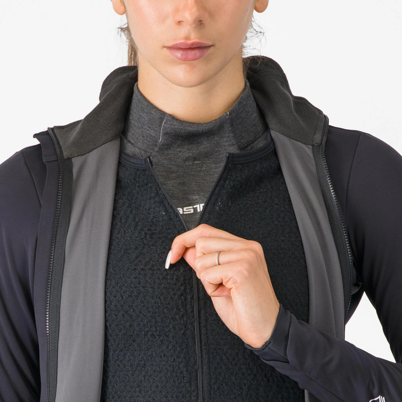 Veste CASTELLI ALPHA 150 Femme Noir - Image 3