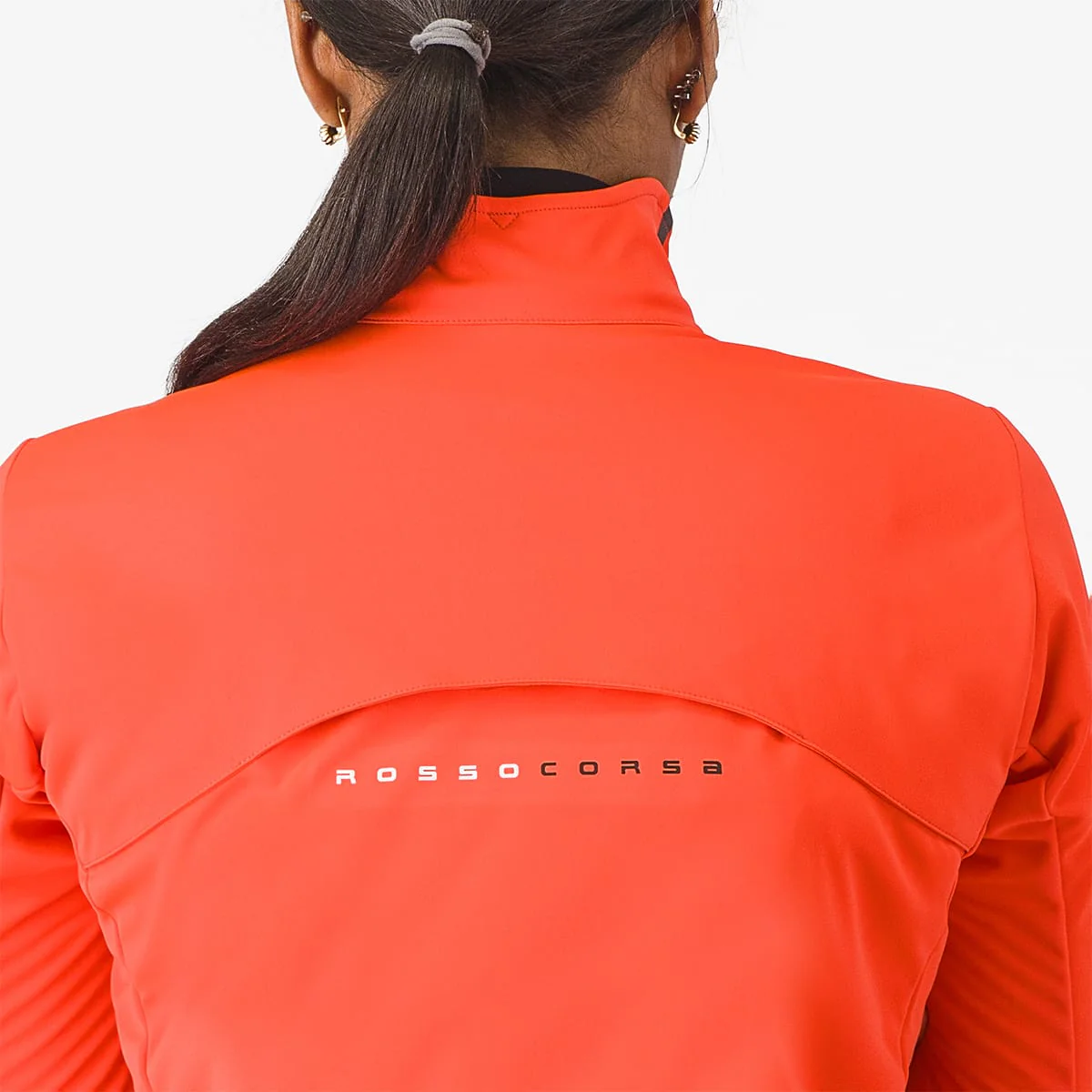 Veste CASTELLI ALPHA DOPPIO ROS Femme Corail/Noir - Image 8