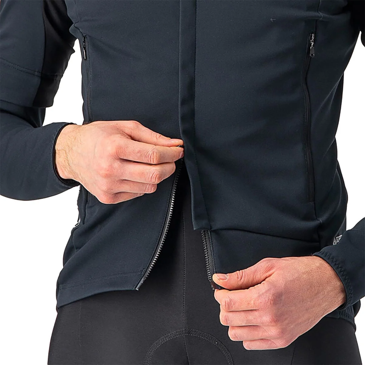 Veste CASTELLI CONVERTIBLE PERFETTO ROS 2 Noir/Noir Reflex - Image 5