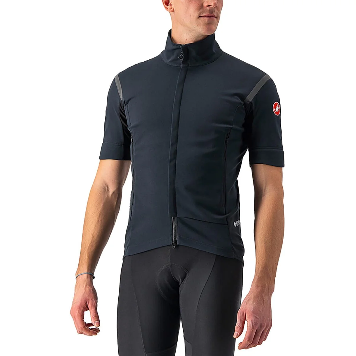 Veste CASTELLI CONVERTIBLE PERFETTO ROS 2 Noir/Noir Reflex - Image 8