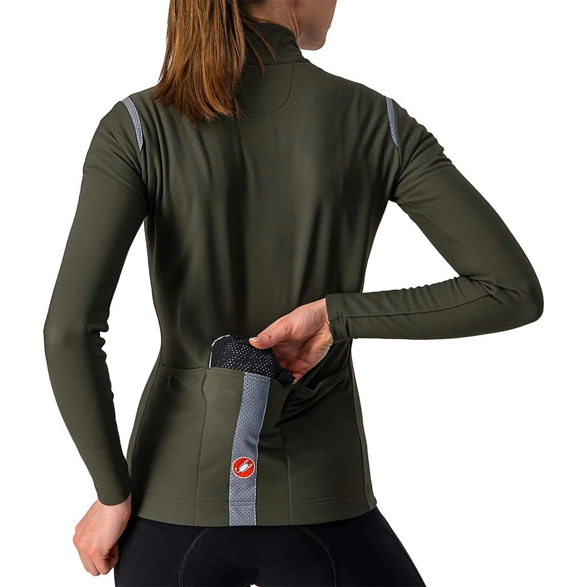 Veste CASTELLI EMERGENCY 2 RAIN Femme Noir - Image 5