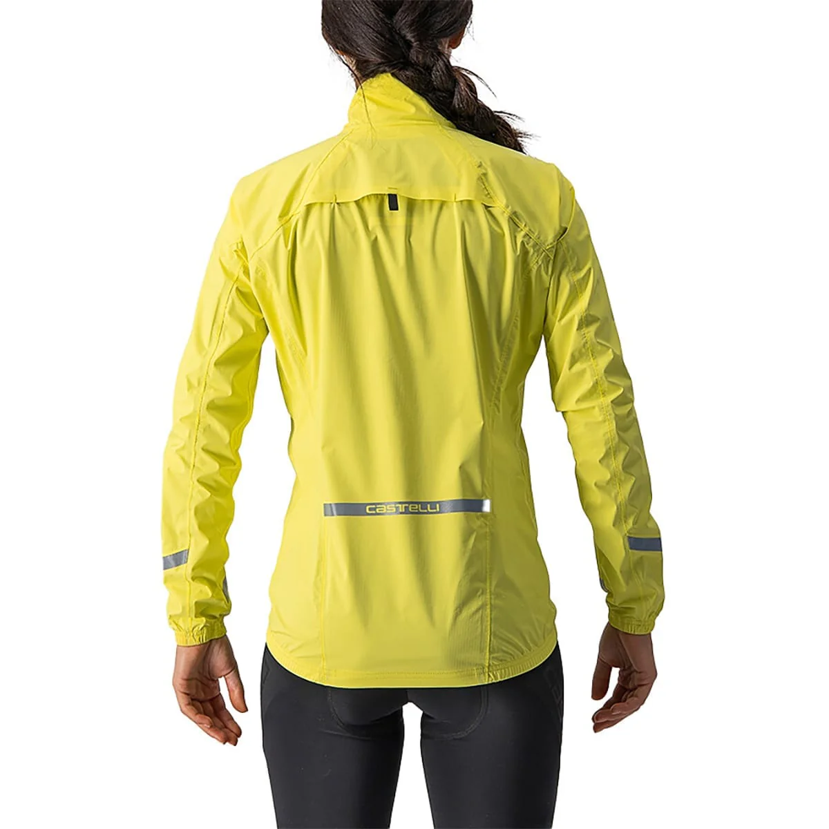 Veste CASTELLI EMERGENCY 2 RAIN Femme Jaune - Image 2