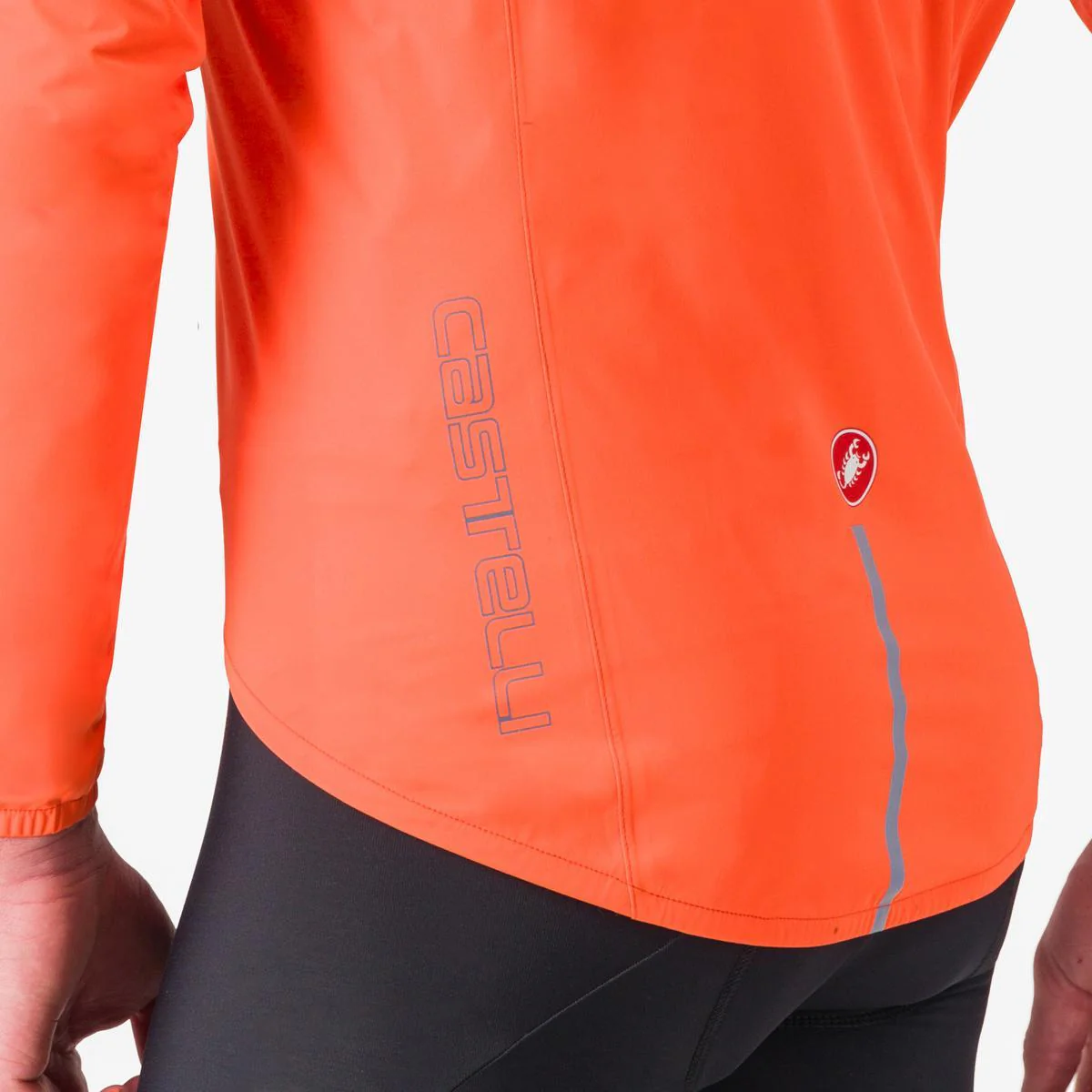 Veste CASTELLI EMERGENCY 3 RAIN Orange - Image 5