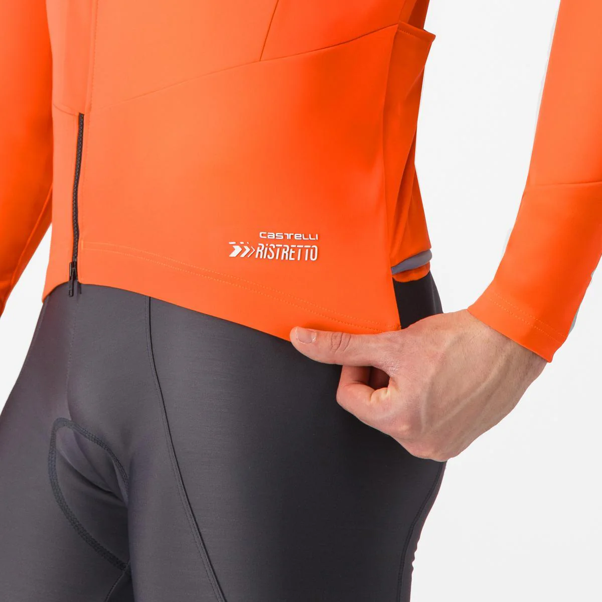 Veste CASTELLI PERFETTO AIR Orange/Noir - Image 4