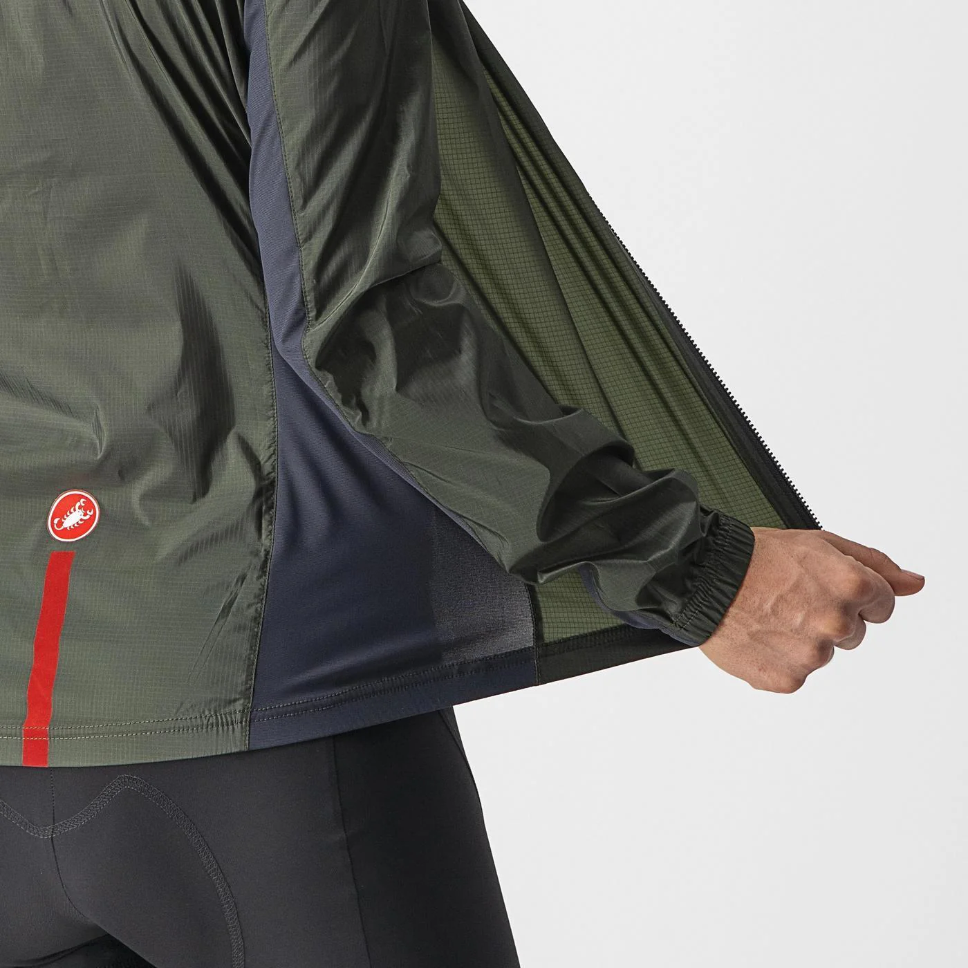 Veste CASTELLI SQUADRA STRETCH Femme Kaki - Image 3
