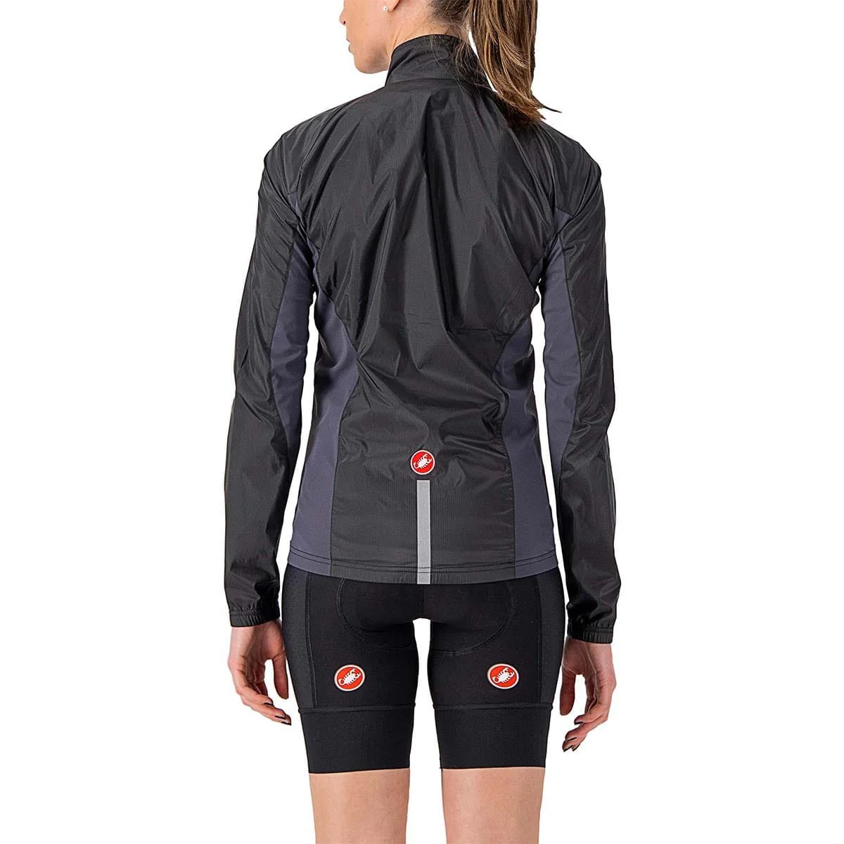 Veste CASTELLI SQUADRA STRETCH Femme Noir/Gris - Image 3