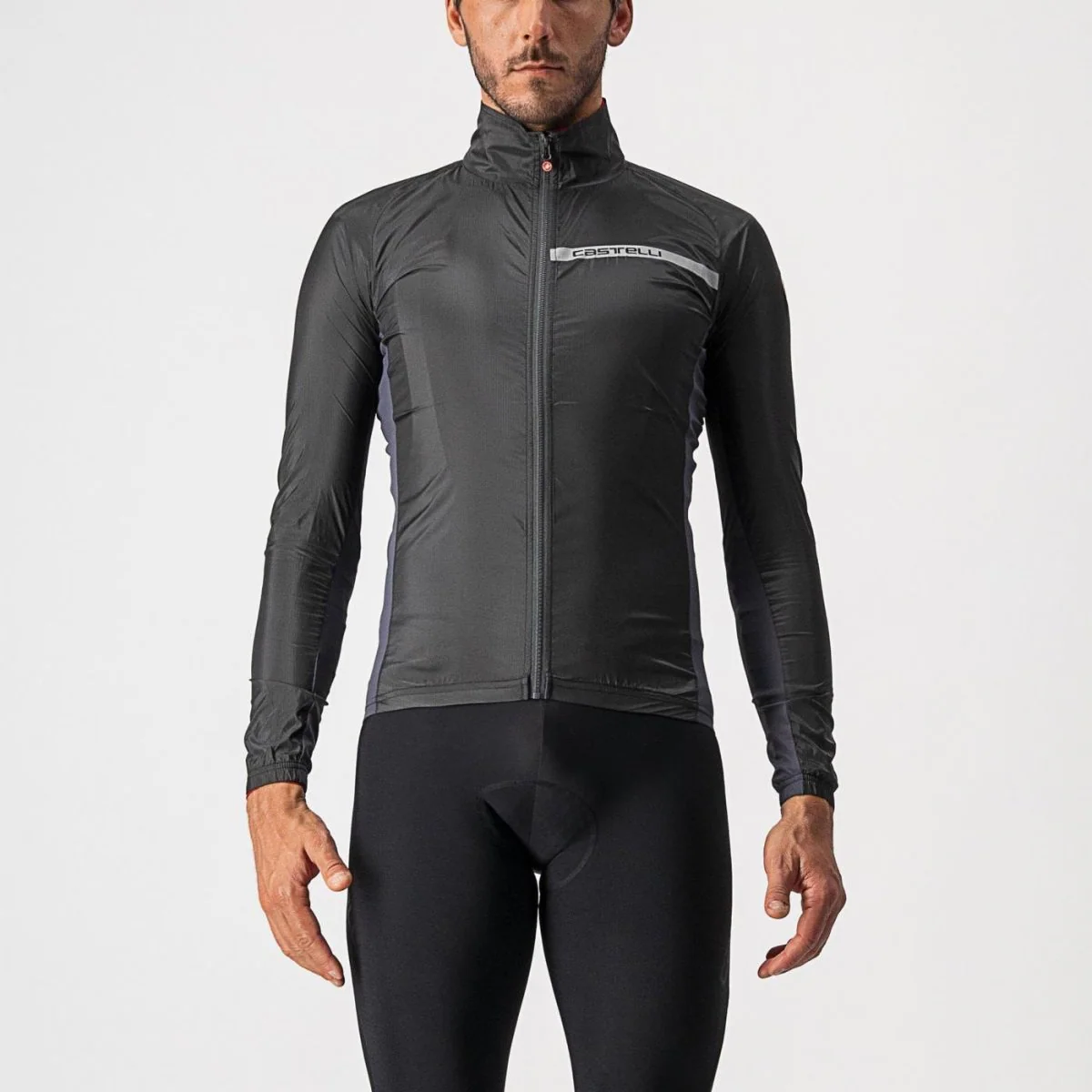 Veste CASTELLI SQUADRA STRETCH Noir/Gris - Image 3