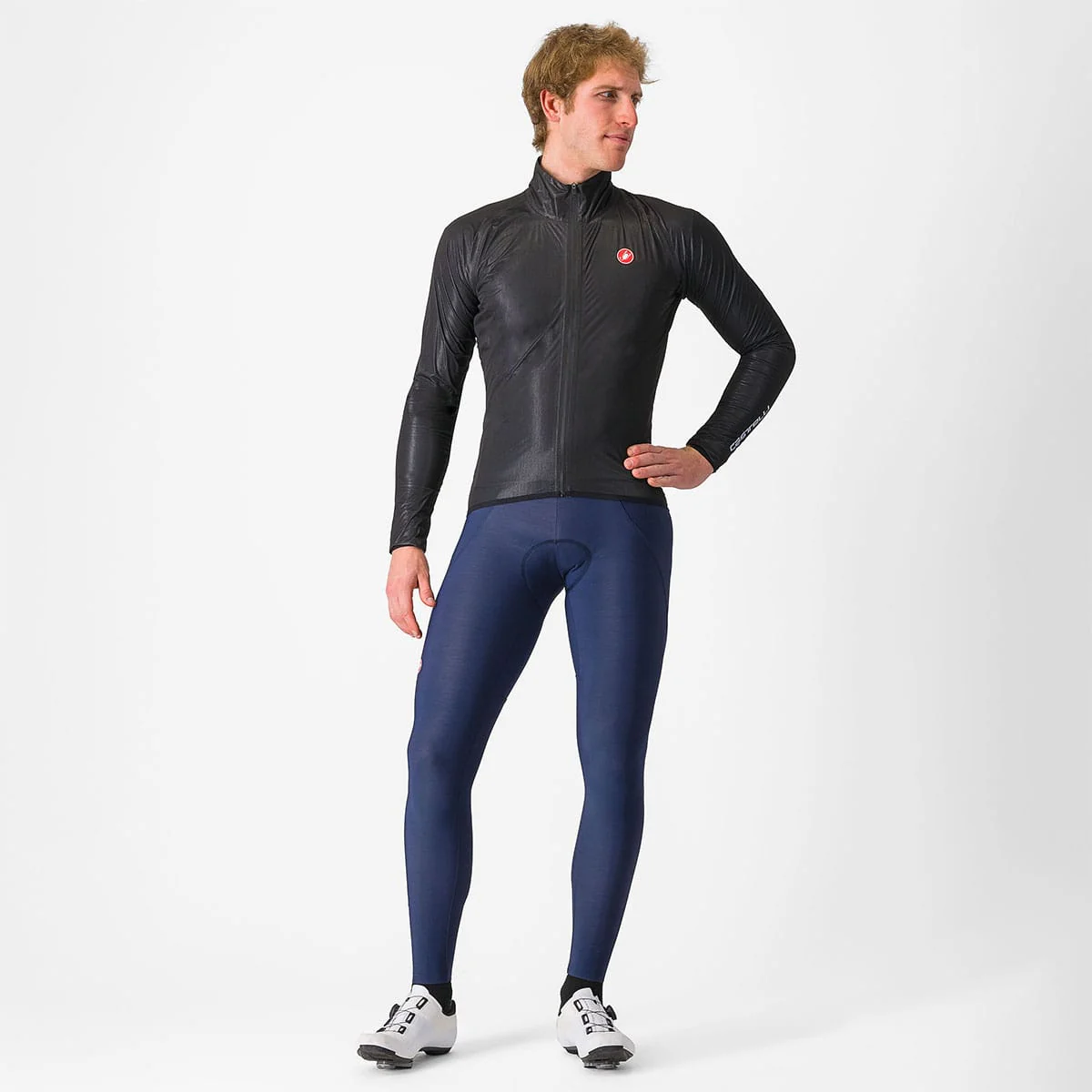 Veste CASTELLI SQUALL SHELL Noir/Gris - Image 3