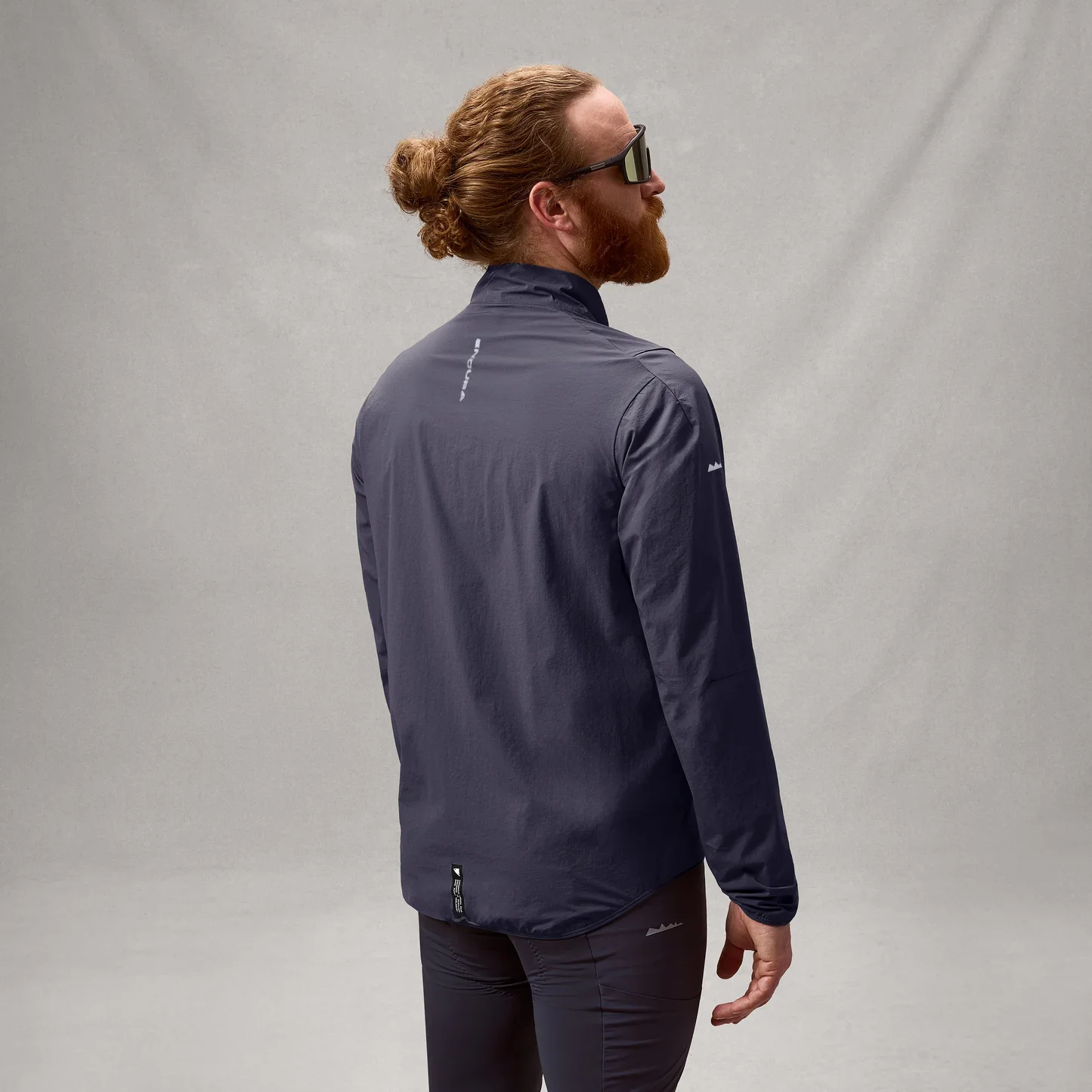 Veste ENDURA ALLTRACK RIDE PACKABLE Carbon Gris - Image 4