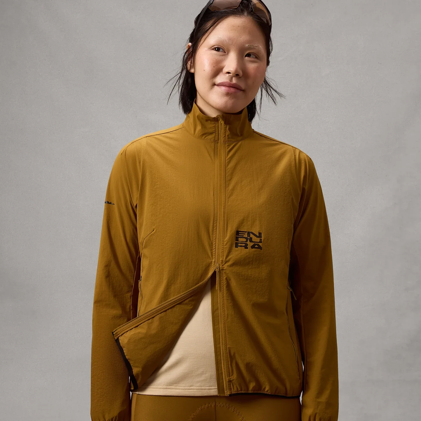 Veste ENDURA ALLTRACK RIDE PACKABLE Femme Bronze - Image 6