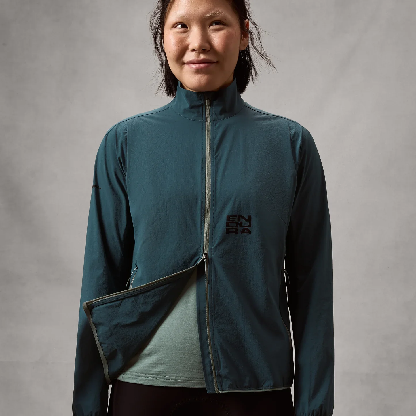 Veste ENDURA ALLTRACK RIDE PACKABLE Femme Teal - Image 7