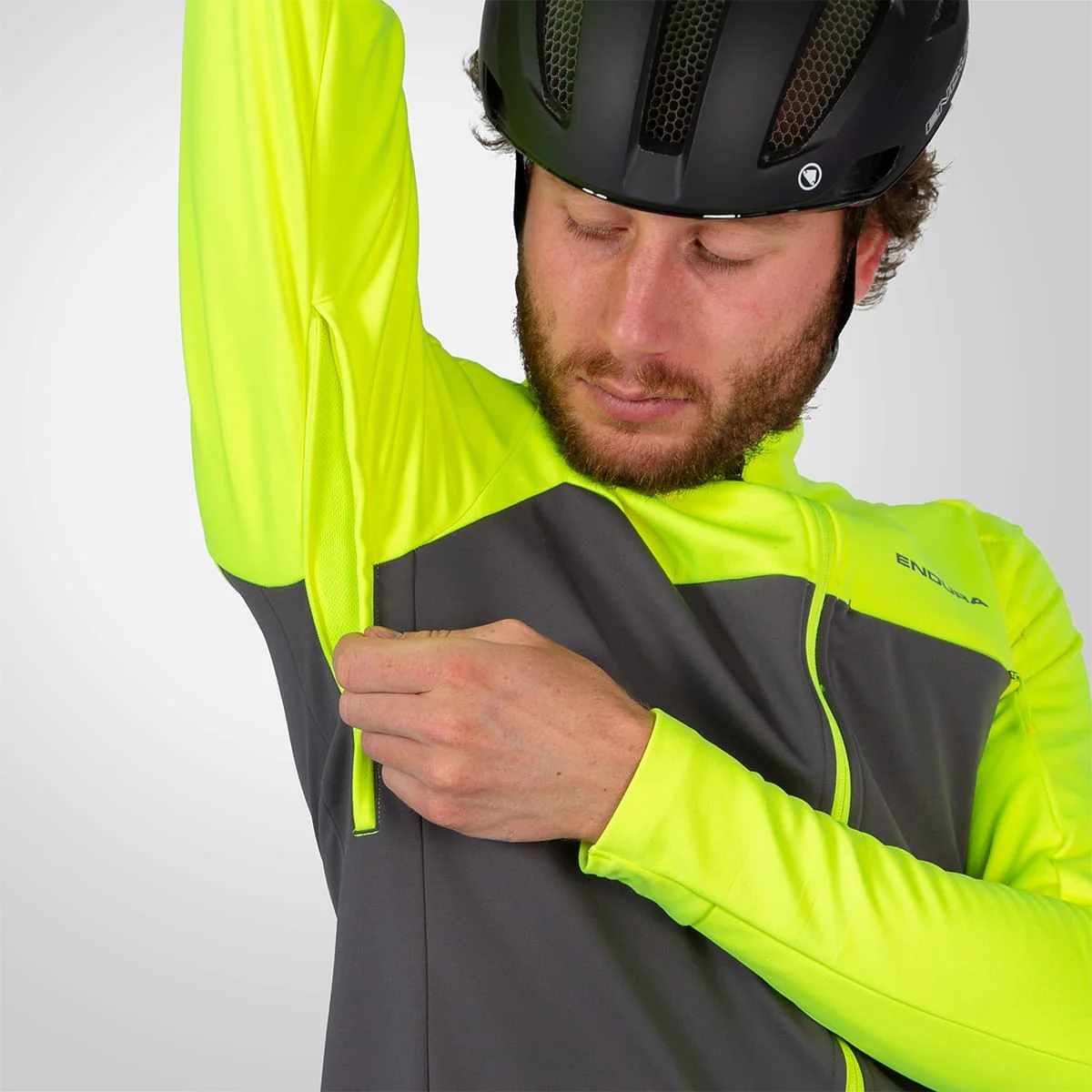 Veste ENDURA WINDCHILL II Jaune/Noir - Image 11