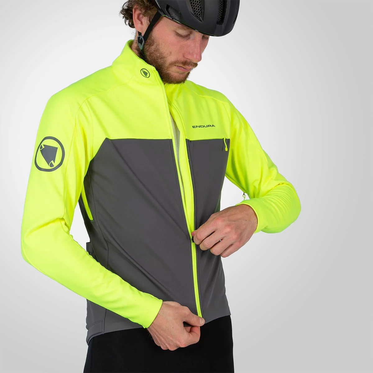 Veste ENDURA WINDCHILL II Jaune/Noir - Image 6