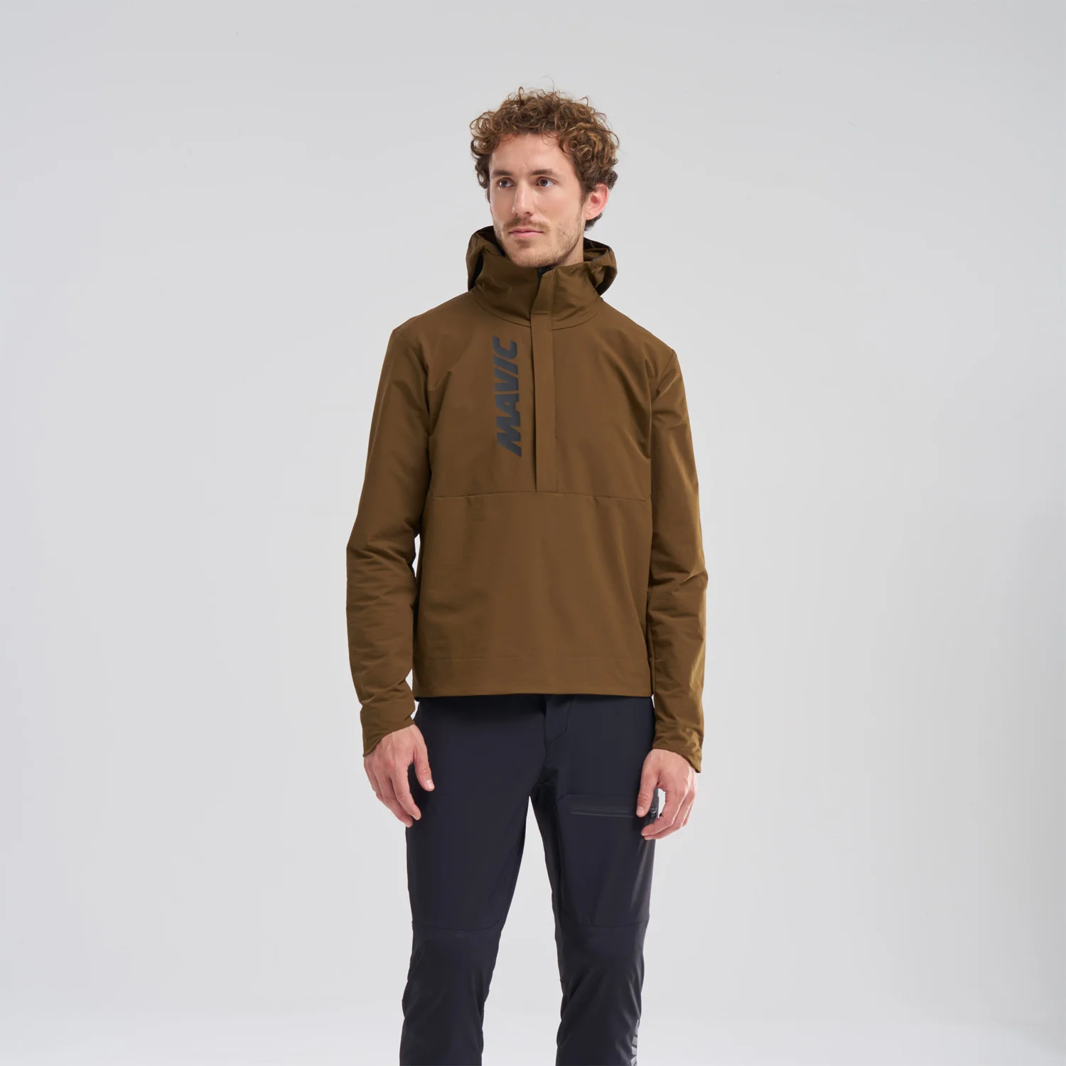 Veste MAVIC DEEMAX THERMO WIND HOODIE Marron - Image 3