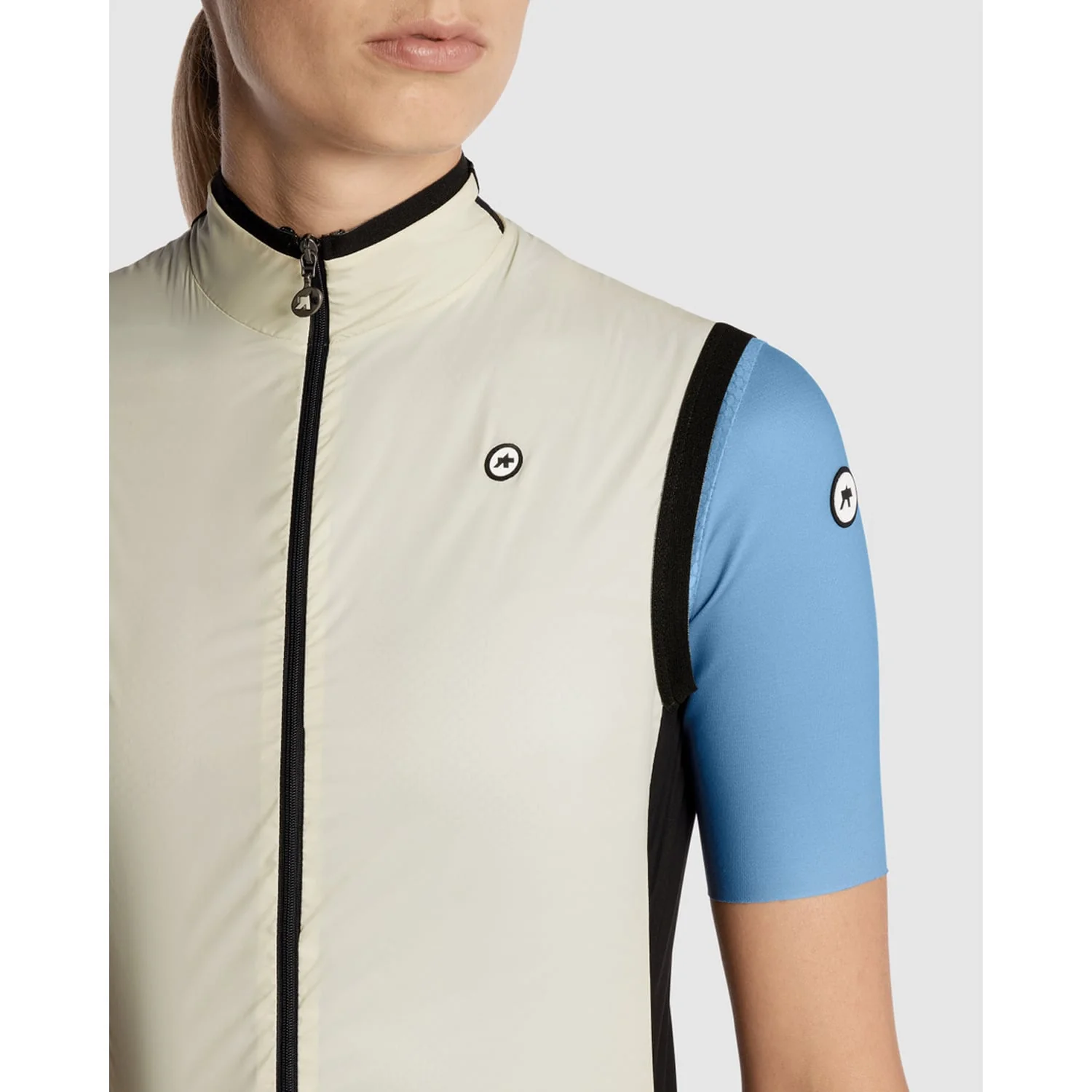 Veste Sans Manches ASSOS UMA GT WIND C2 Femme Beige - Image 8