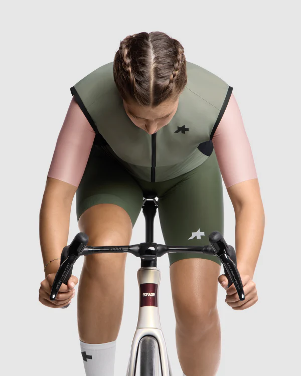 Veste Sans Manches ASSOS UMA GT WIND S11 Femme Vert - Image 5